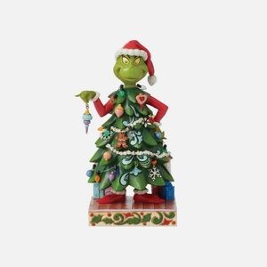 Jim Shore The Grinch Grinch Dressed As Christmas Tree Figurine 6015211